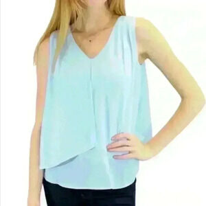 Lightweight sleeveless layer tank.